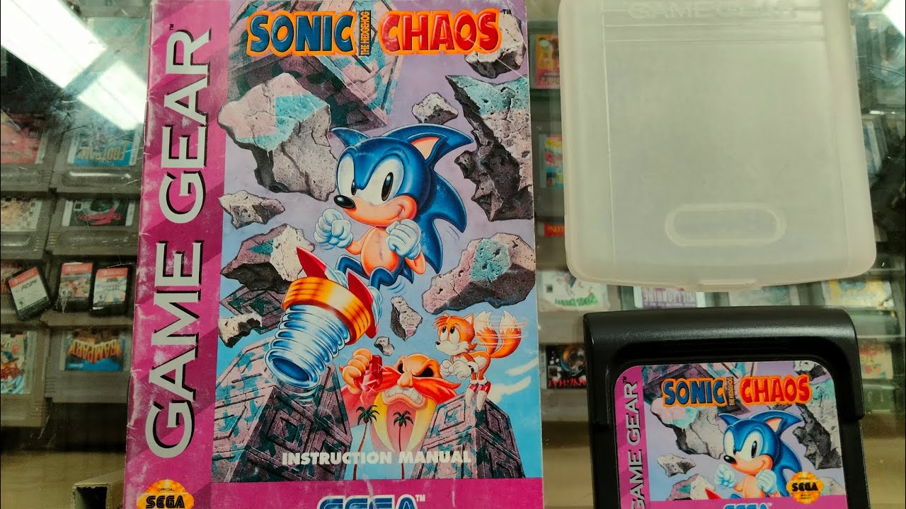 Sonic the hedgehog chaos Sega game gear - YouTube