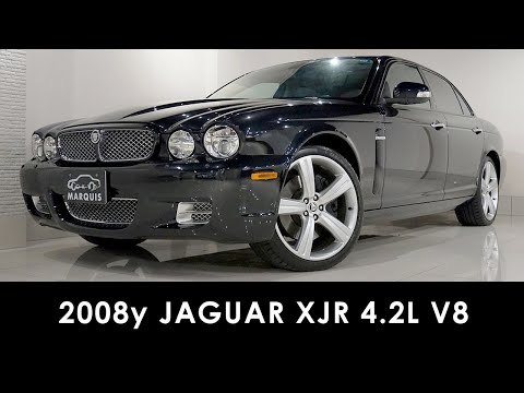 2008y JAGUAR XJR 4.2L V8 ジャガー XJ 低走行車 ブラック/内装
