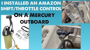 Installing Mercury Outboard Controls...FROM AMAZON!!!