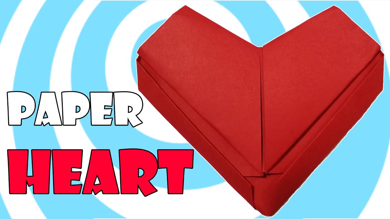 How To Make An Origami Heart For Valentines Day Origami