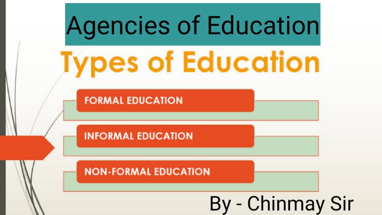 assignment on agencies of education