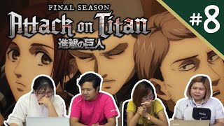 Review/Reaction! ผ่าพิภพไททัน Attack on Titan SS 4 EP.8 | Thai Reaction
