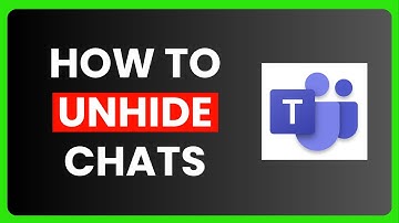 How to Unhide Chat in Microsoft Teams