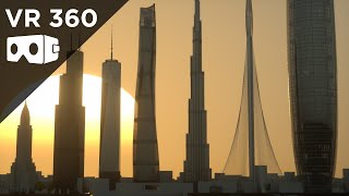 The TALLEST BUILDINGS and FUTURE PROJECTS ► (VR 360º)