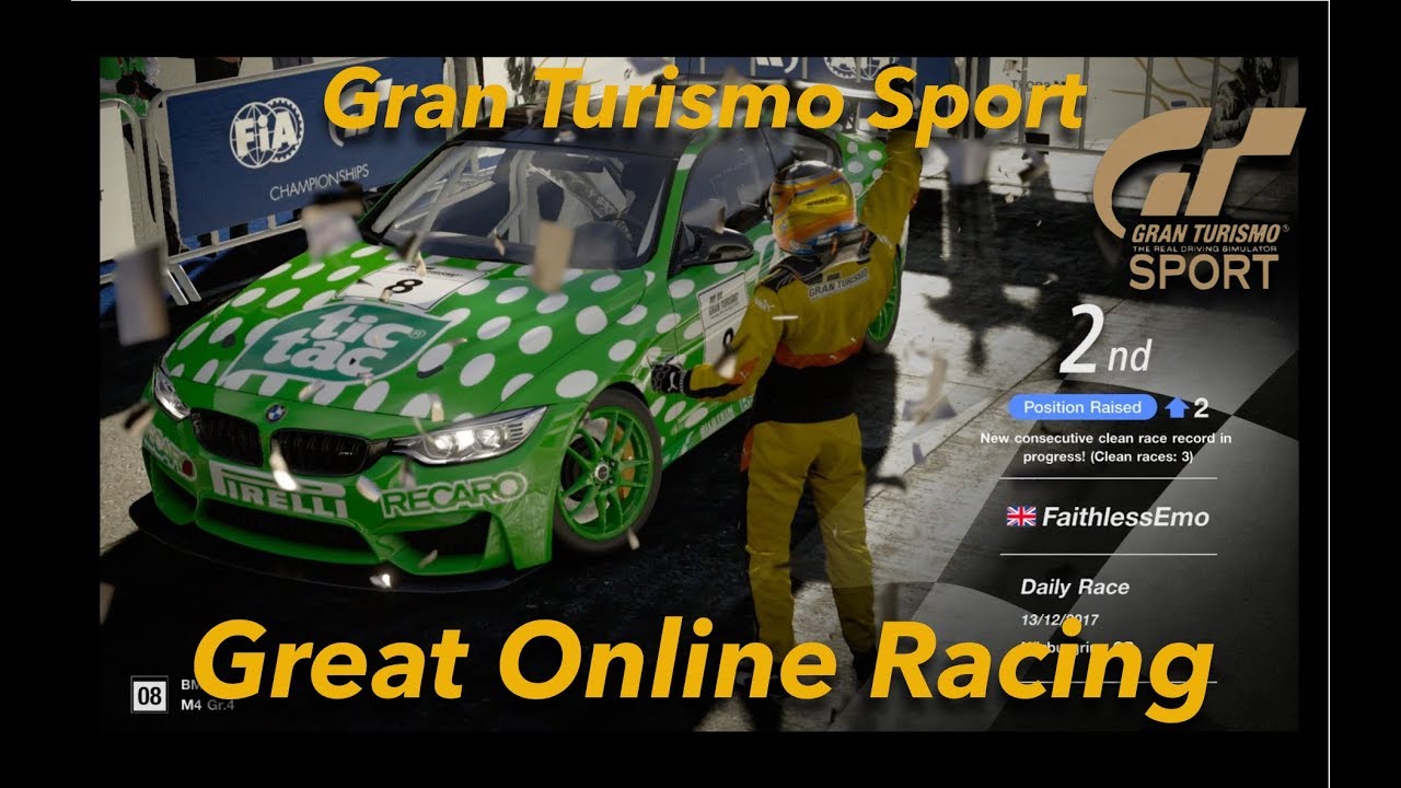 online racer game Gran Turismo Sport | Online One Make Racing | Great Racing