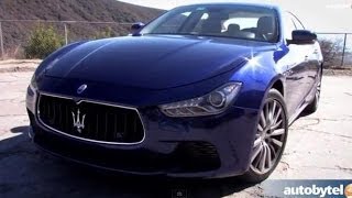 2014 Maserati Ghibli Road Test Video Review