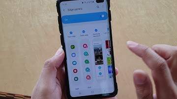 Galaxy S10 / S10+: How to Re-Order Edge Panels Widget