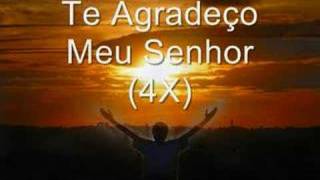 Video thumbnail of "Te Agradeço"