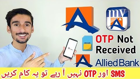 My ABL OTP Not Received