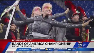 Band of America Semi-Finals takes the field Saturday morning at Lucas Oil Stadium