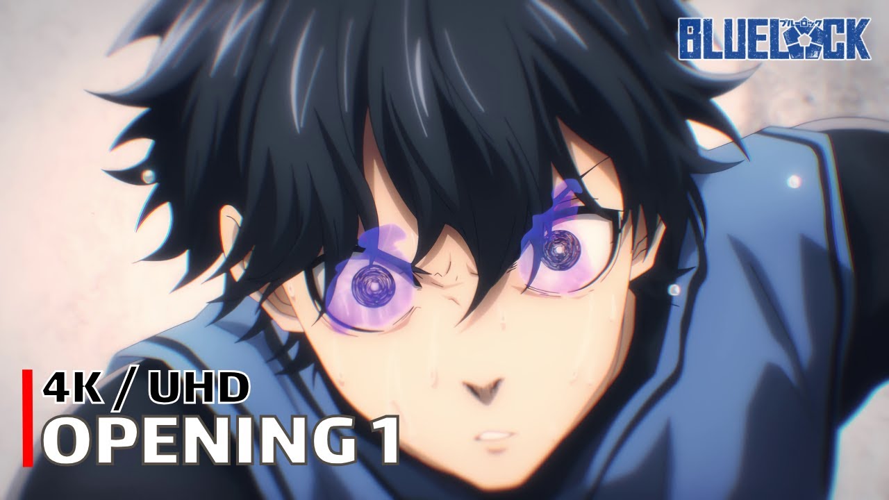 Blue Lock - Opening 1 (Chaos ga Kiwamaru) | 4K UHD Creditless | Subtitles