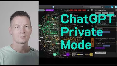 ChatGPT Private Mode: AI Ideation with Knowledge Graphs | InfraNodus