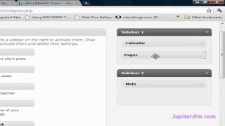 Adding & Using Widgets with WordPress 3.0.1 or later versions of WordPress