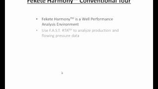 Fekete Harmony™ - Conventional Software Tour - Chapter 1 Introduction