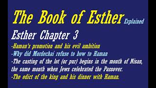 Catholic Bible Study | Esther 3: The Book of Esther, Fr. Tim Peters
