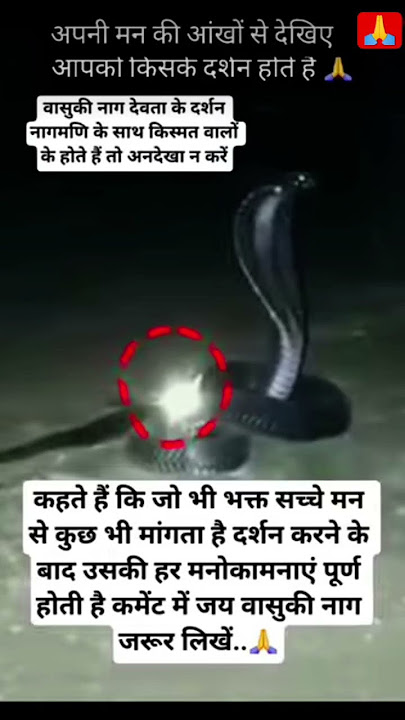 😱वासुकी नाग के साक्षात नागमणि के साथ😰#vishnu​ #vishnupurana​ #vishnumantra