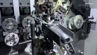 Celebrity WNJ⚙TK550 CNC spring coiling machineWire dia：1.5-5mm Wealth