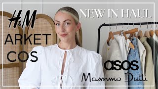 WHAT'S NEW IN MY WARDROBE| ARKET, COS, MASSIMO DUTTI, ASOS & LILY SILK CODE| Katie Peake