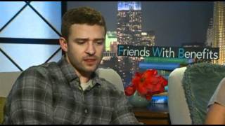 Justin Timberlake and Mila Kunis interview on sex scenes