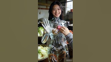 Fermented Anchovy Sauce Dispenser Robot, in Service #futuristic #robot #technology #humanoid #AI