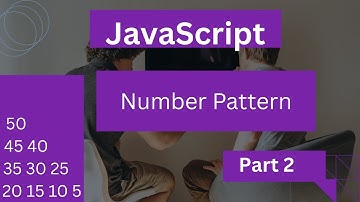 "🔥 JavaScript Number Pattern Logic | Nested Loops + Decreasing Numbers = Magic!"