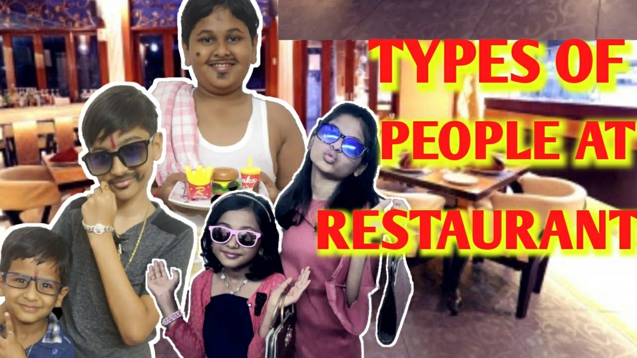 TYPES OF PEOPLE AT RESTAURANTMarathi vines comedy YouTube
