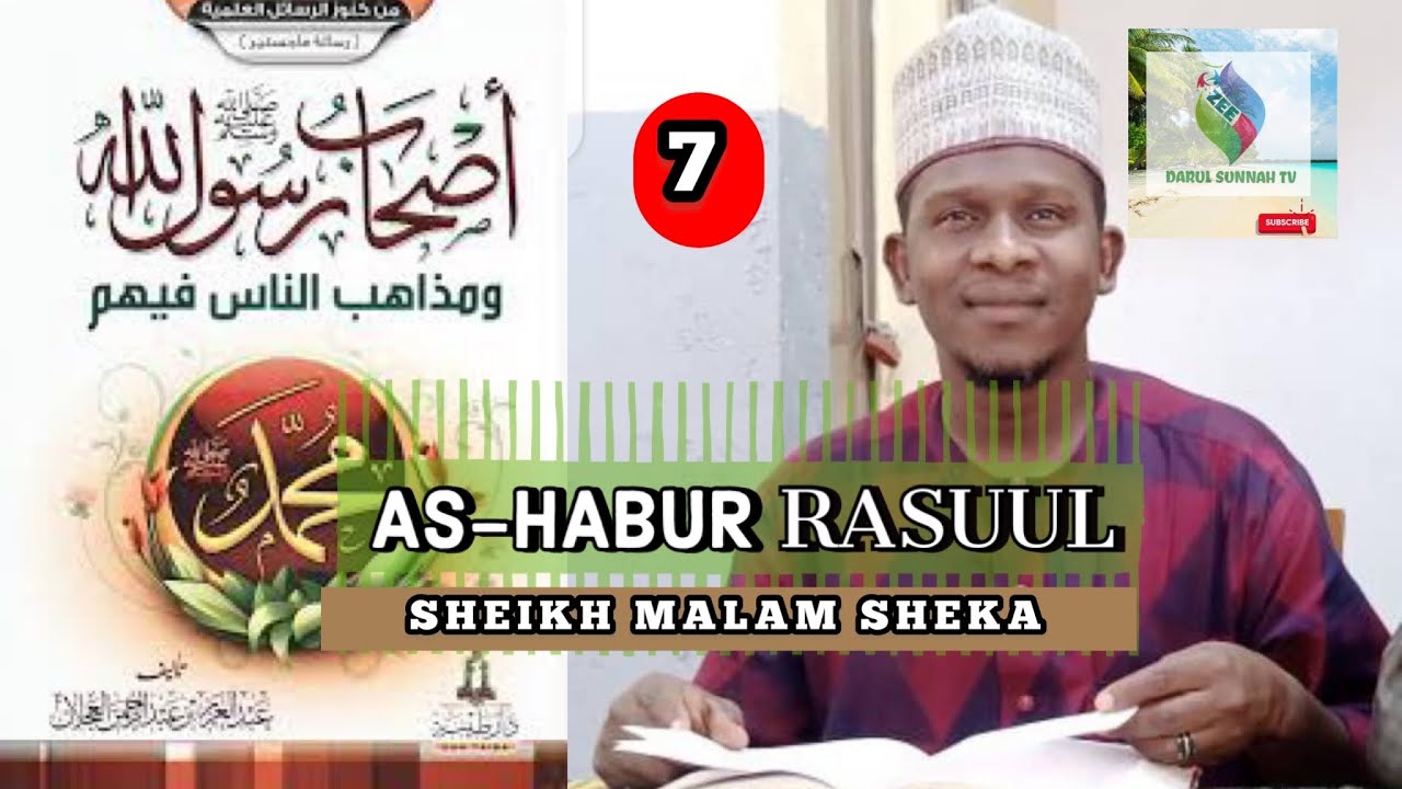 Cigaba (07). As-habul Rasul || Sheikh Usman Muhammad (Mal. sheikh ...