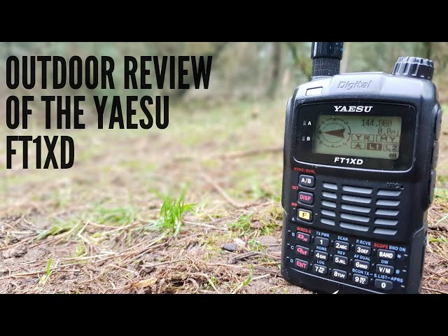 OUTDOOR REVIEW of the Yaesu FT1XD handheld radio - YouTube