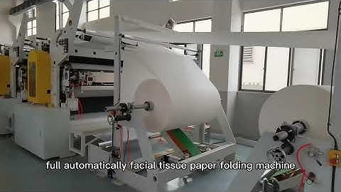 Automatic Facial Tissue Paper Folding Making Machine with lamination