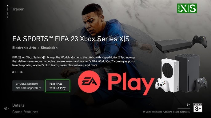 Does FIFA 23 have a demo? How to download EA Play trial free