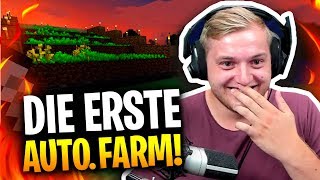 💪🏼😂 Bald Minecraft Pro?! | 👨🏼‍🌾🤖 Die erste automatische Farm