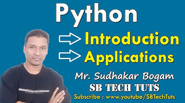 Introduction to Python | Python Introduction and Applications | Python Programming | in Telugu