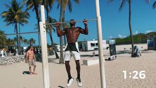 Can Ripper complete 50 pull ups 100 push-ups in under 5mins @BrolyGainz007