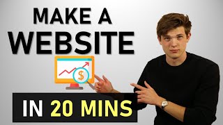 How To Build A Website in 20 Minutes (Wordpress Tutorial 2021)
