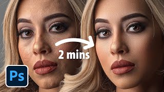 3 Photoshop Tricks for FAST High-End Retouching! screenshot 1