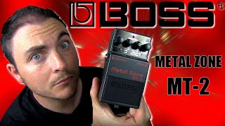 Je Test La Monstrueuse Pédale Boss Mt-2 Boss Mt-2 Metal Zone