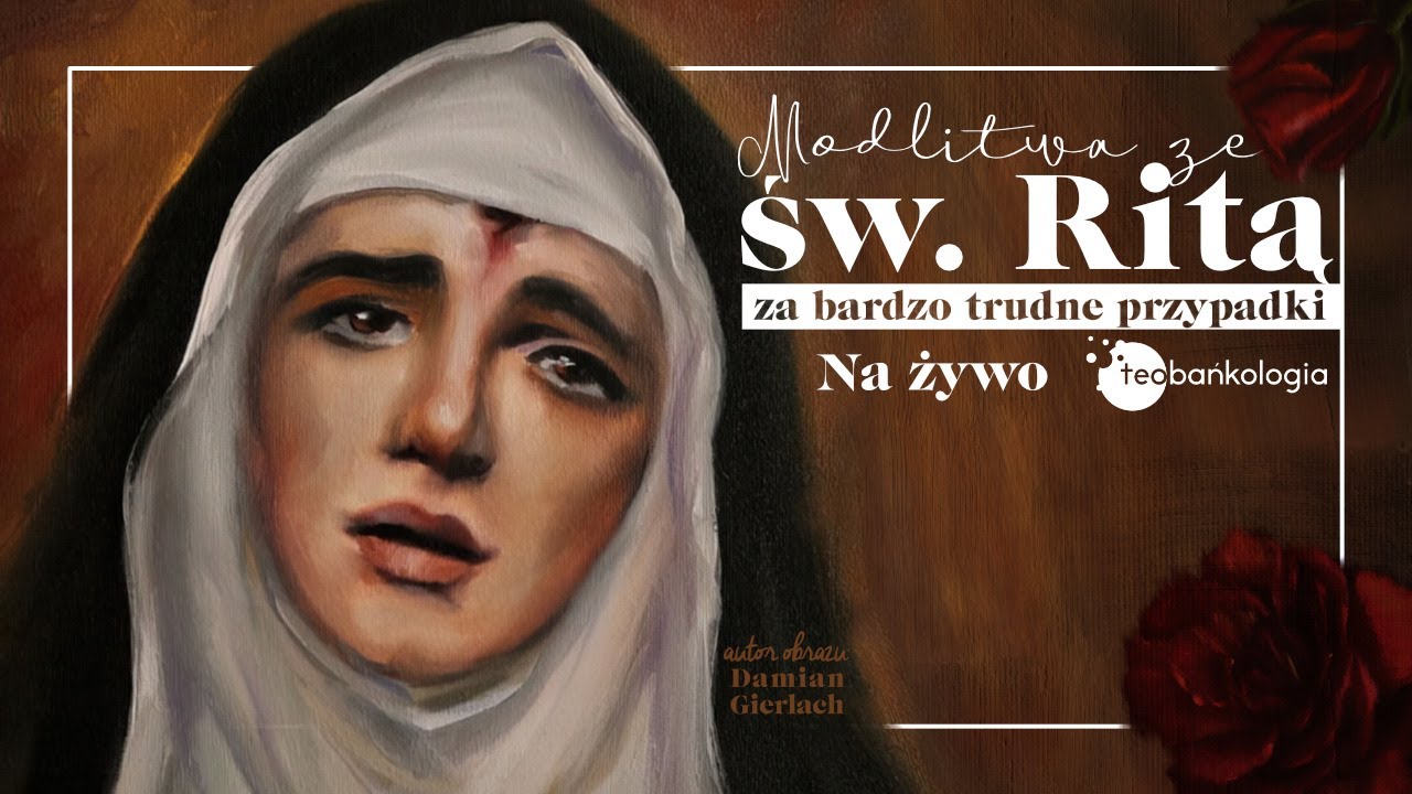 Różaniec ze św. Ritą w sprawach bardzo trudnych [tajemnice radosne]