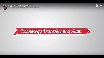 Technology Transforming Audit
