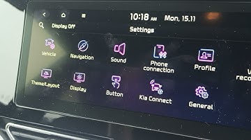 How to change distance unit on e-Niro after November 2021 software update