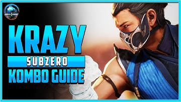 CRAZY 45% Sub Zero Combo Guide (No Fatal Blow) In-Depth + Tips & Tricks