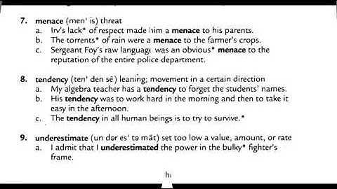 504 Absolutely Essential Words - Lesson 10