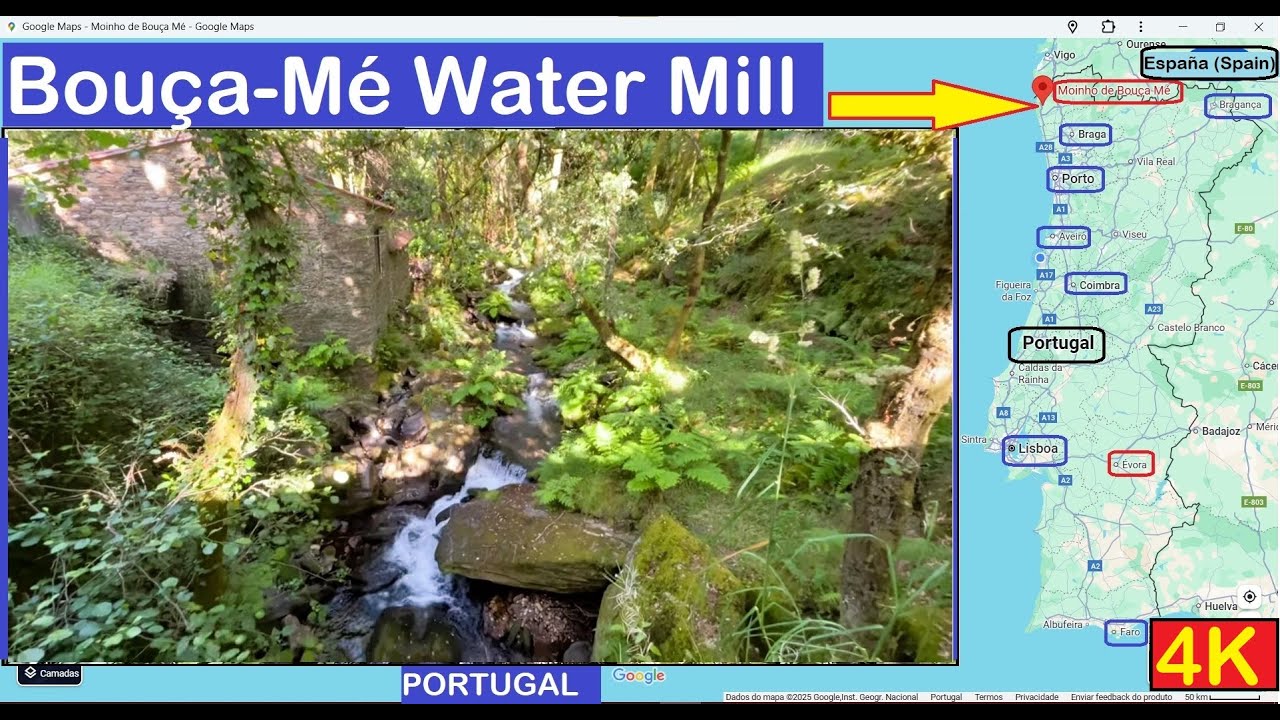 MOINHO DE BOUÇA MÉ      »»»    VIANA DO CASTELO, Distrito;     »»»    CAMINHA, Concelho