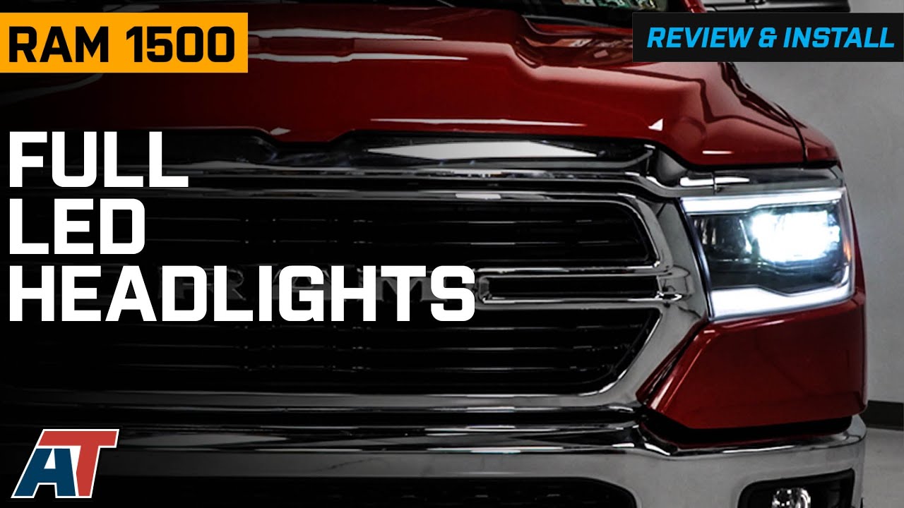 2019-2024 RAM 1500 Full LED Headlights Review & Install