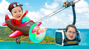 Cam Cam và kì nghỉ hè đáng nhớ, thi bắt cá, đi cáp treo qua biển