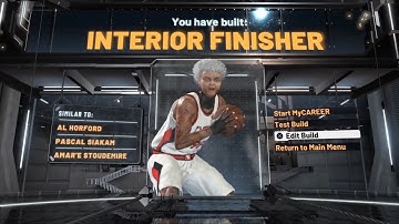 *BEST INTERIOR FINISHER BUILD NBA 2K20! GOATED POWER FORWARD BUILD IN THE IN NBA2K20 !(MUST WATCH)