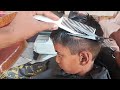 ASMRZAHID Super 💈Satisfying Kids😎 Haircut ASMR ✂️ Relaxing Sounds