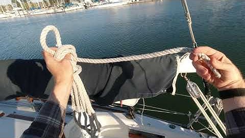 How to Hang a Coiled Line