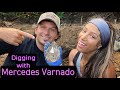 Mercedes Varnado First Time Digging Herkimer Diamonds!