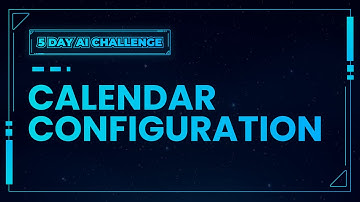 Calendar Configuration