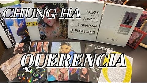 CHUNGHA 청하 請夏CHUNG HA - 1st Studio Album QUERENCIA